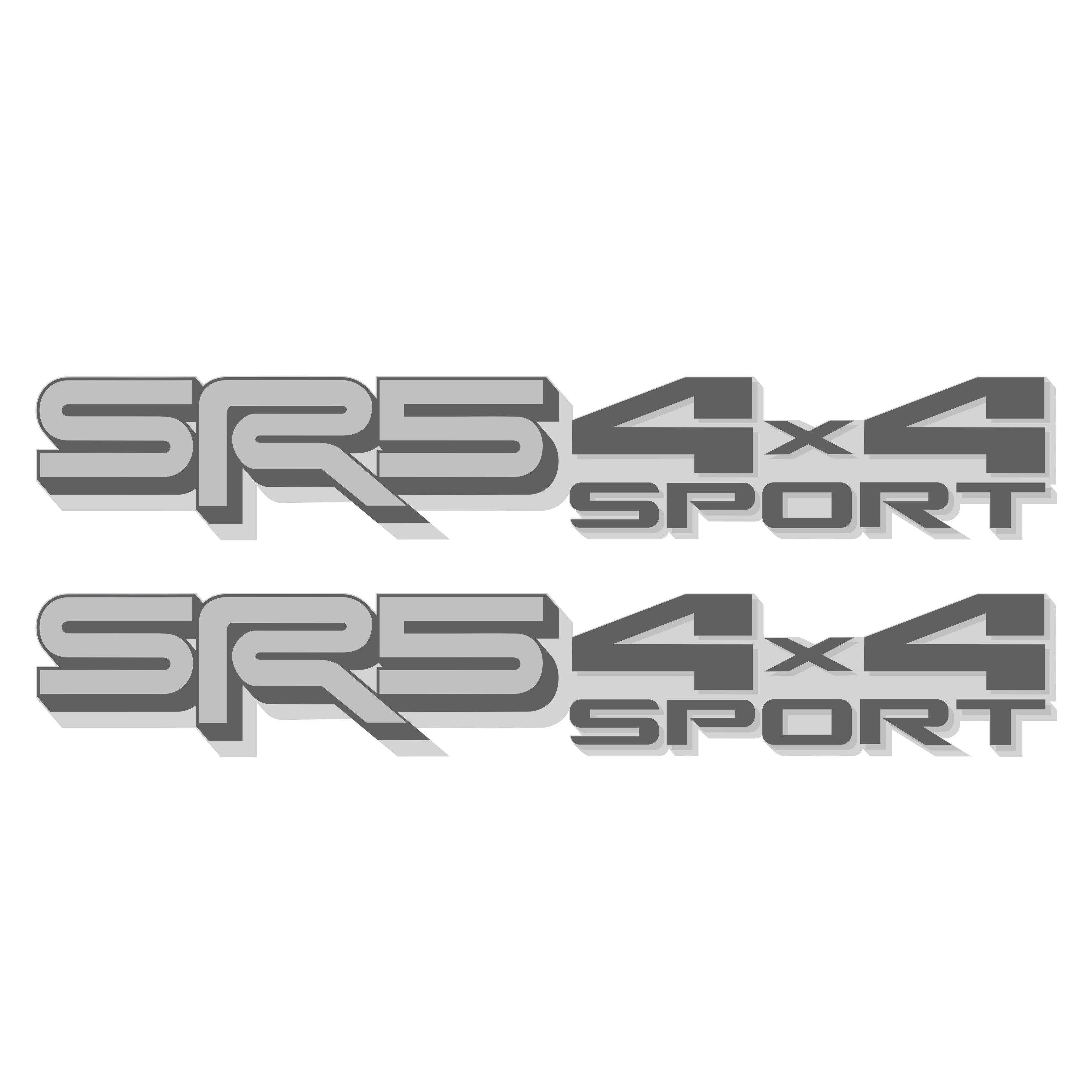 SR5 4x4 Sport Decals - Compatible Toyota Tundra 2022–2026 (3-rd Gen) R ...