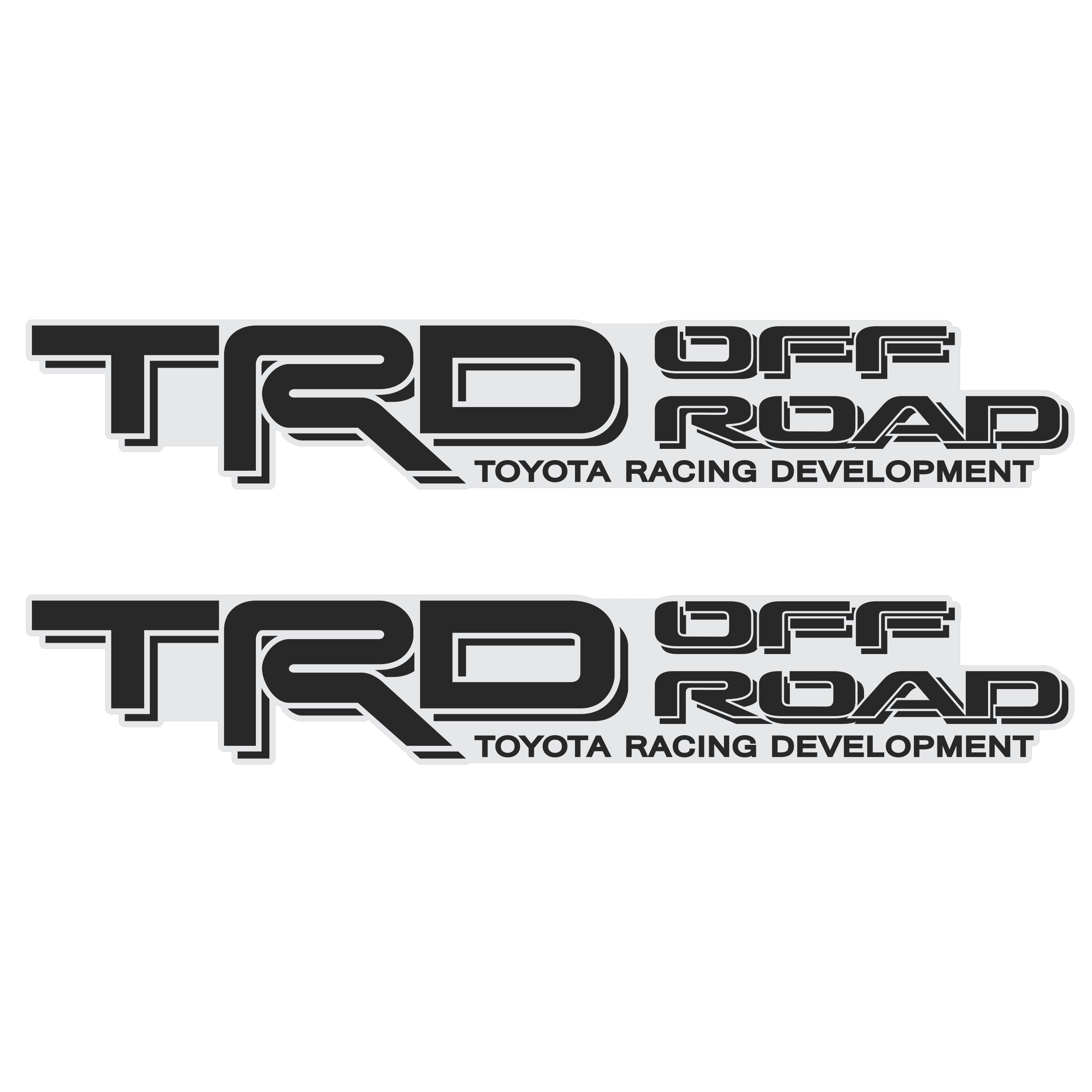 Toyota Racing Decals