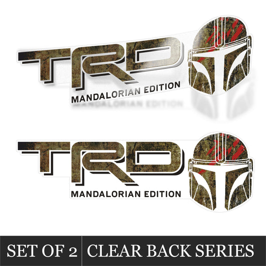 TRD MANDALORIAN EDITION DECALS (#3)