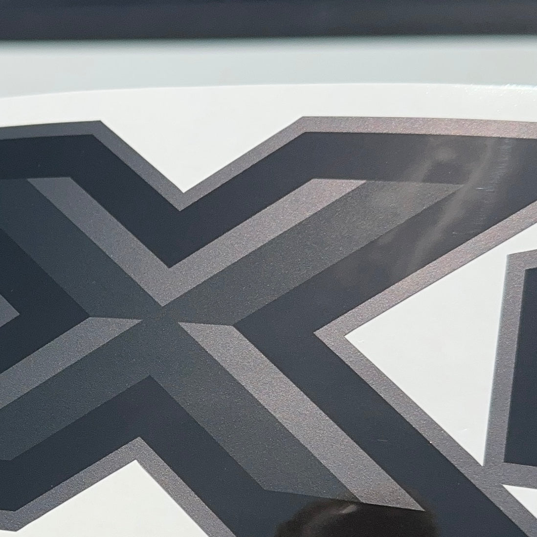 4x4 Charcoal Metallic Bedside Decal - Ford Ranger 2019-2026 - Set of 2