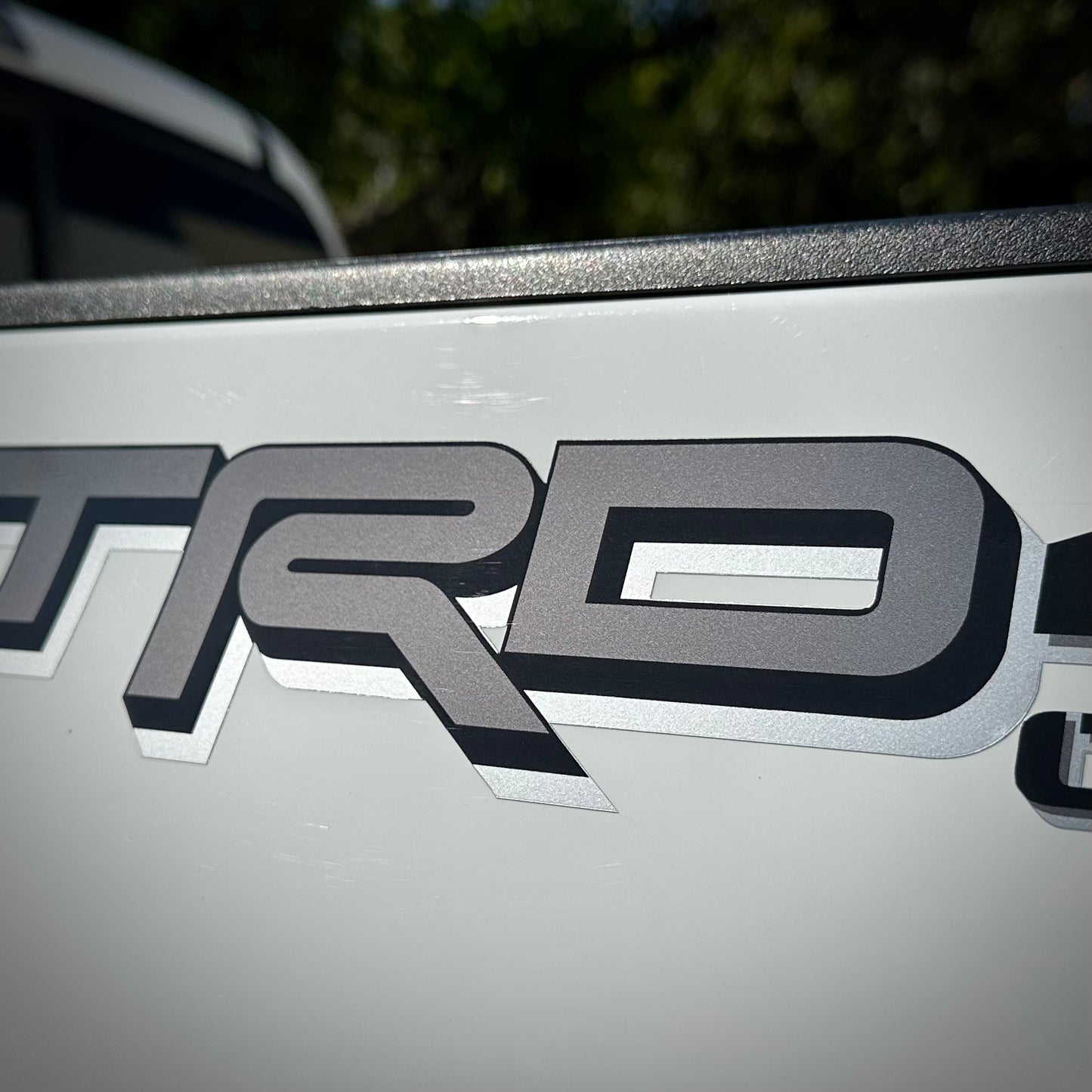 Trd 4x4 Off Road decals, Compatible with Toyota Tundra New Model 2022, Premium Series (Black, Gray, Silver and Metallic Finish)