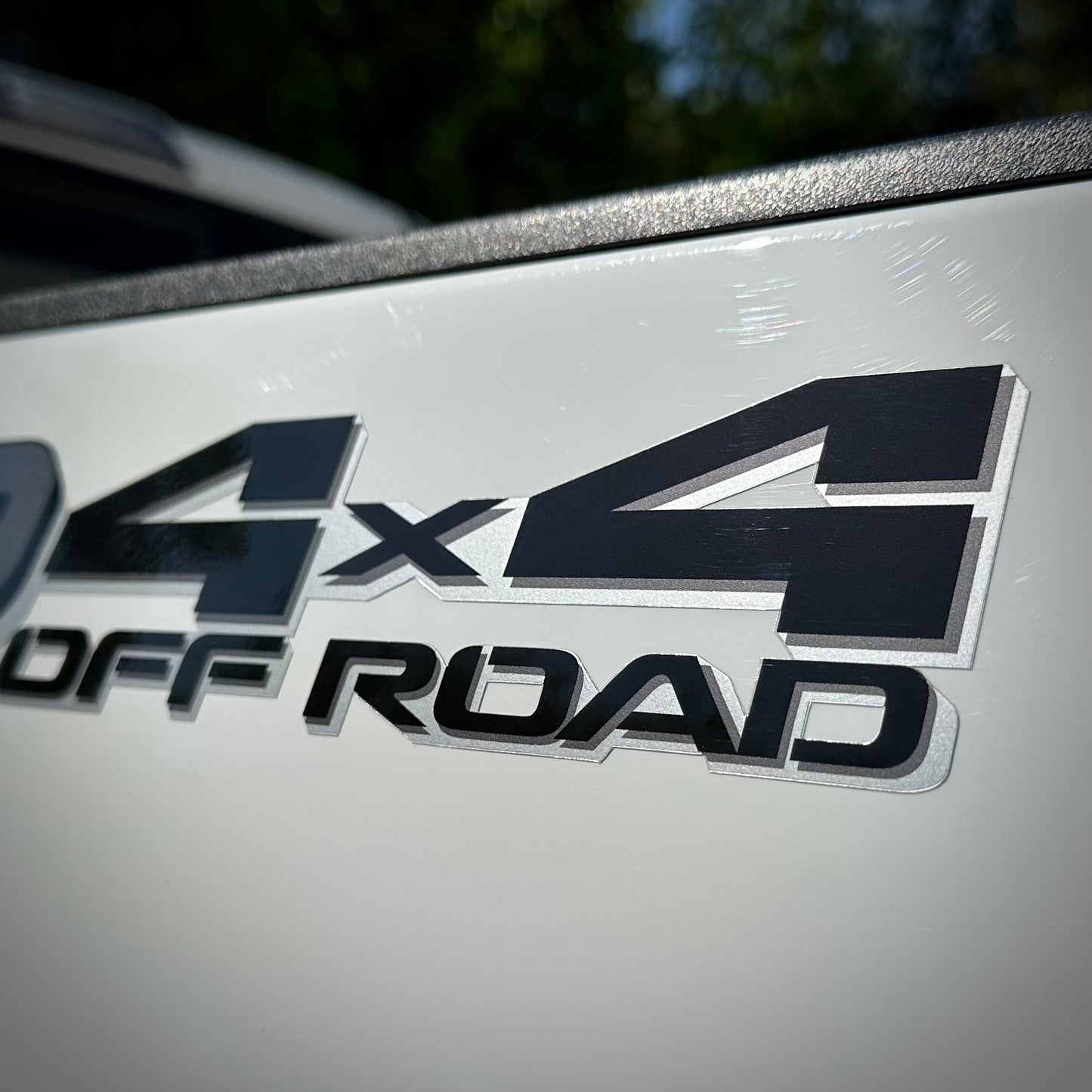 Trd 4x4 Off Road decals, Compatible with Toyota Tundra New Model 2022, Premium Series (Black, Gray, Silver and Metallic Finish)