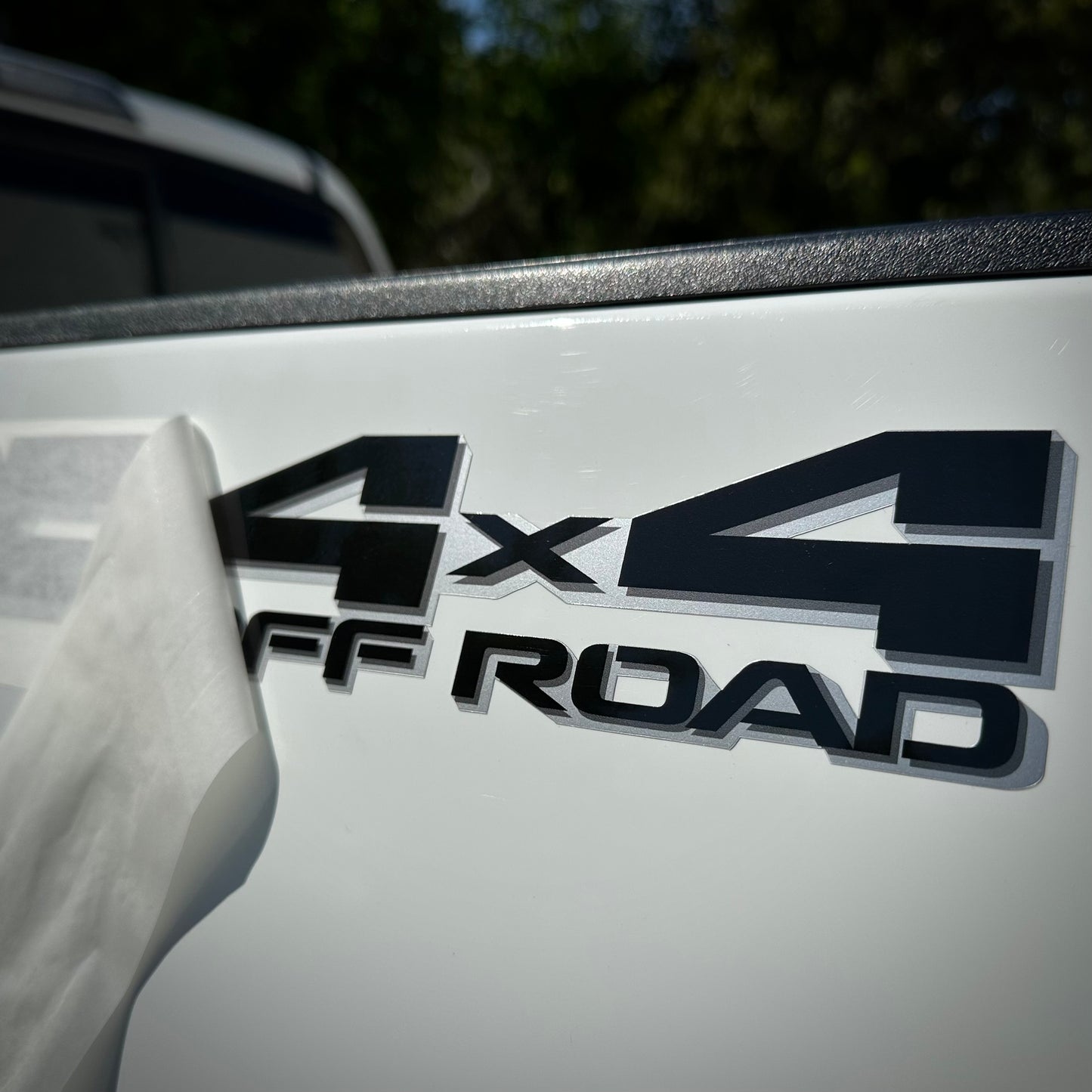 Trd 4x4 Off Road decals, Compatible with Toyota Tundra New Model 2022, Premium Series (Black, Gray, Silver and Metallic Finish)