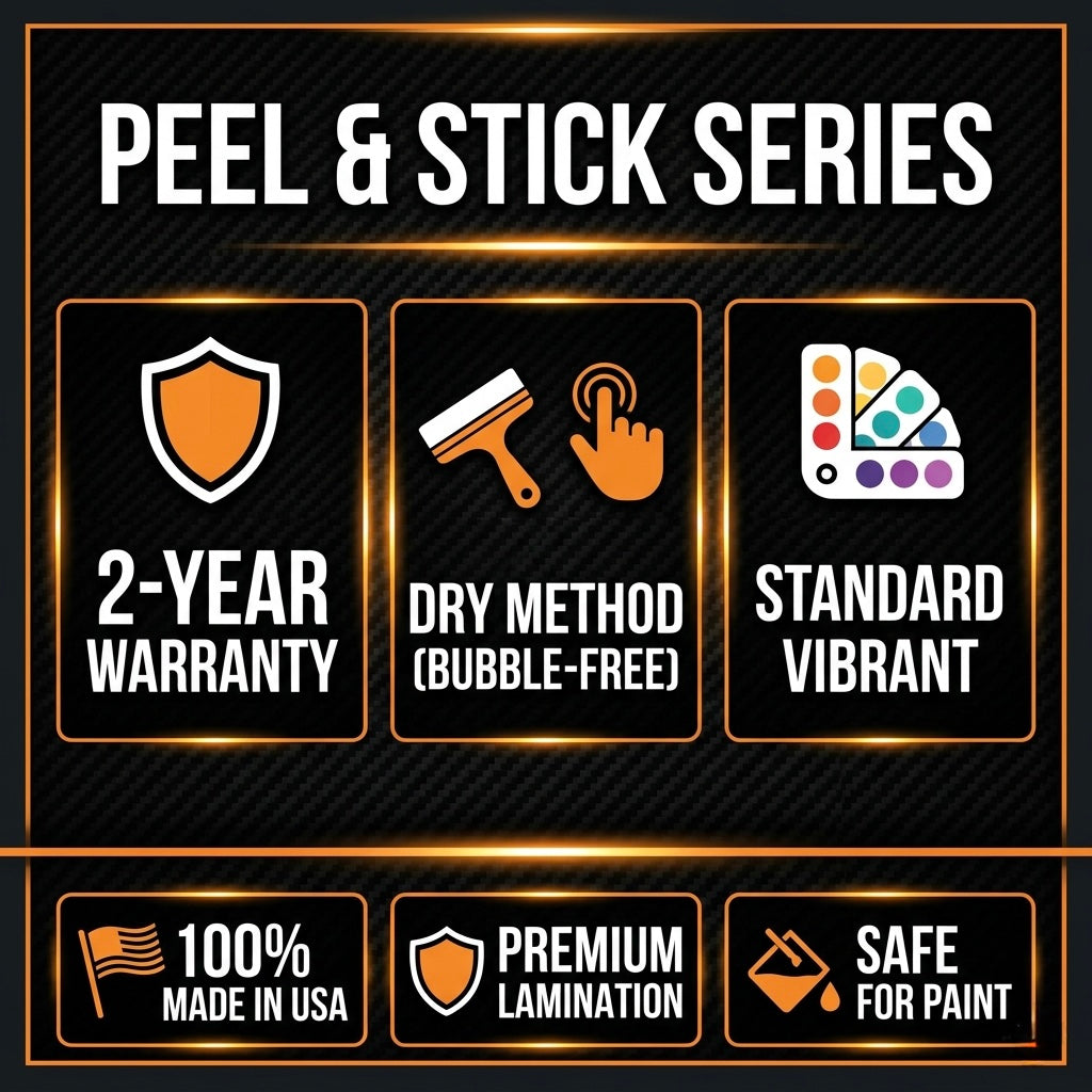 GOLD HOOK FX4 Off Road Decals Compatible with Ford F-150 F-250 F-350 — Black & Red, Premium, Peel & Stick, or Diamond Series, 16.5" x 4.3", Set of 2