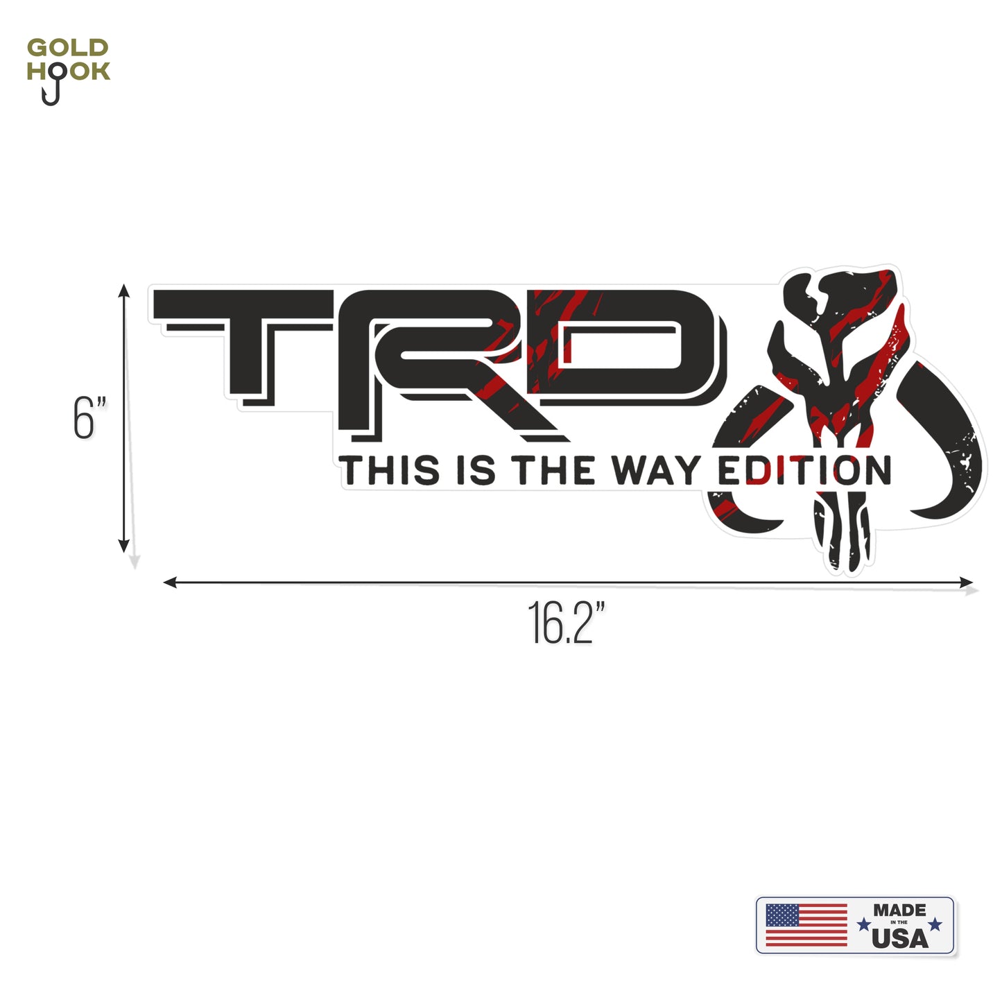 TRD MANDALORIAN EDITION DECALS (#1)