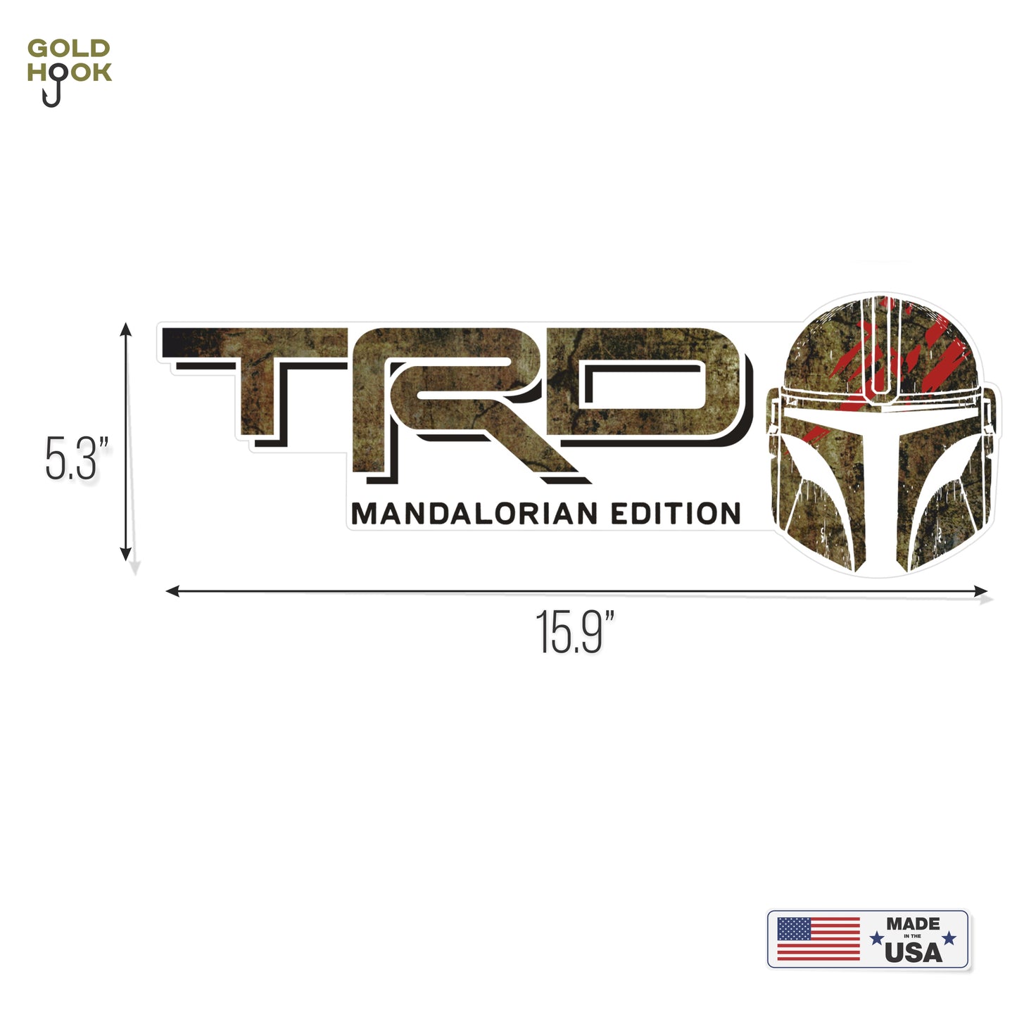 TRD MANDALORIAN EDITION DECALS (#3)