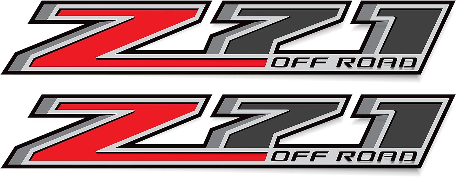 Z71 Off Road Decals, Bedside Sticker for Chevy Truck, Premium Series ...