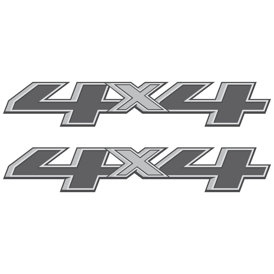 4x4 Decals for Chevrolet Silverado 1500 2014–2017