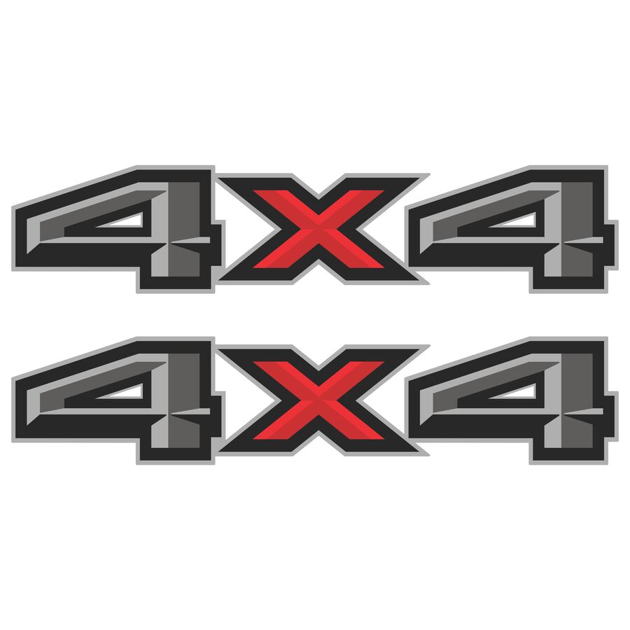 4x4 Decals for Ford F-150 2015–2020