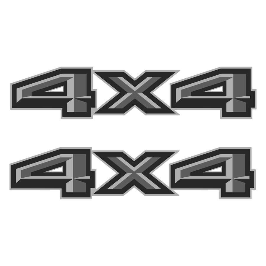 4x4 Decals for Ford F-150 2015–2020 · Gray · Premium · Product photo