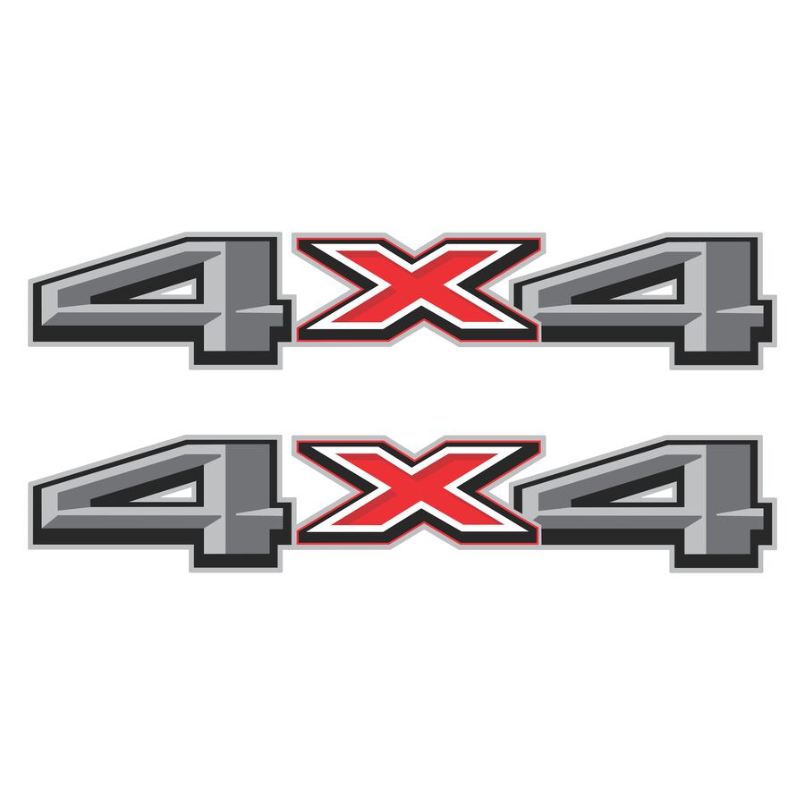 4x4 Decals for Ford F-150 2021–2026
