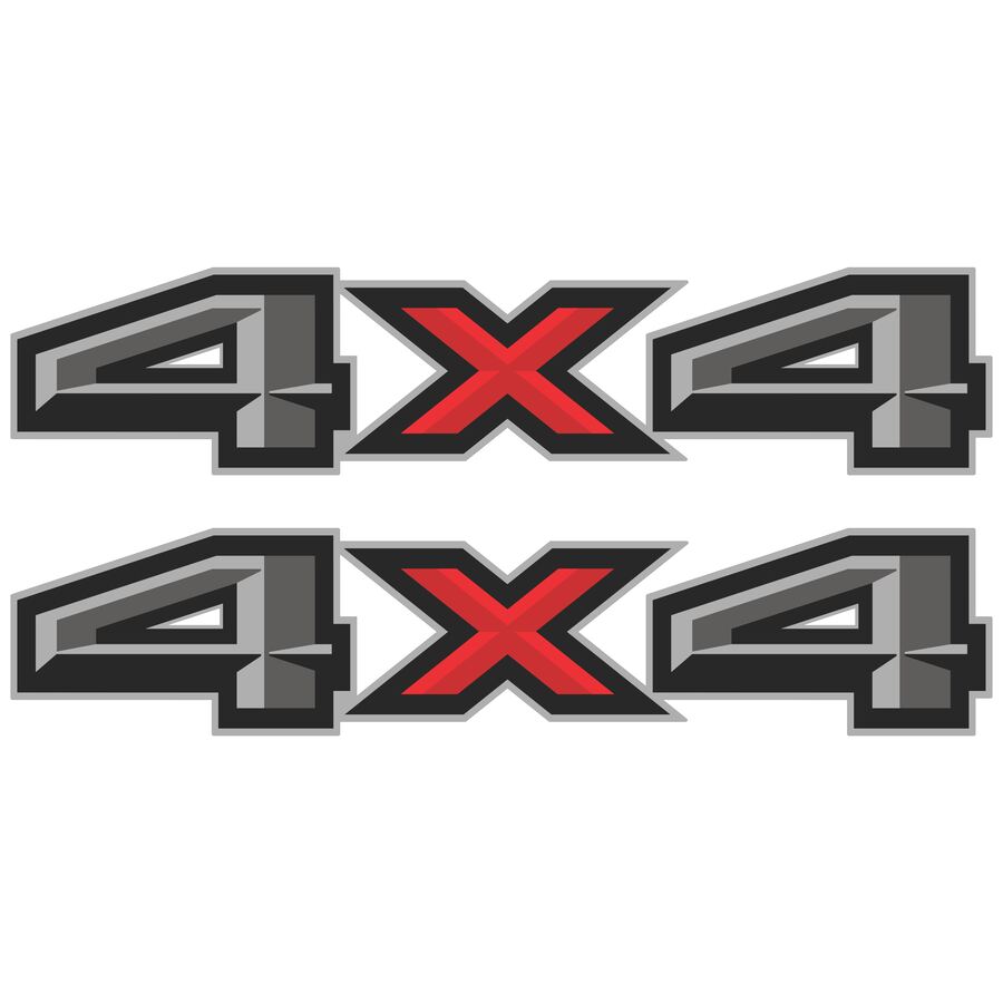 4x4 Decals for Ford Ranger 2019–2023