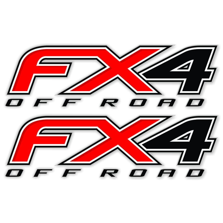 FX4 Off Road Decals for Ford F-150 2012–2014