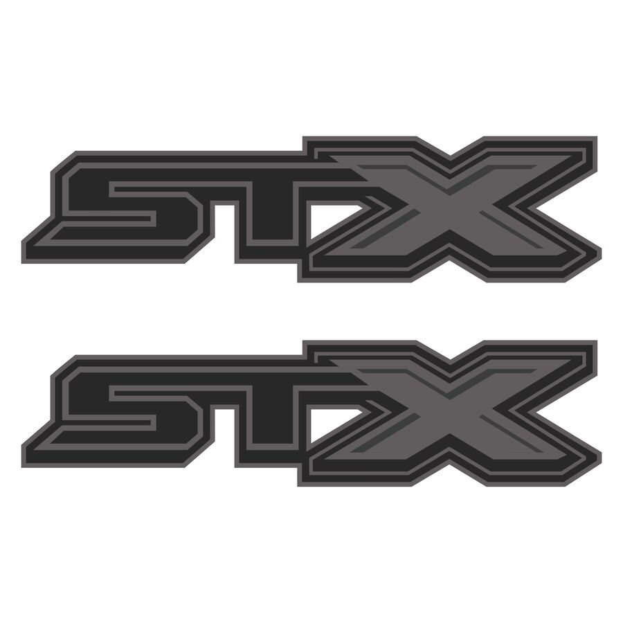 STX Decals for Ford F-150 2017–2020 · Charcoal · Premium · Product photo