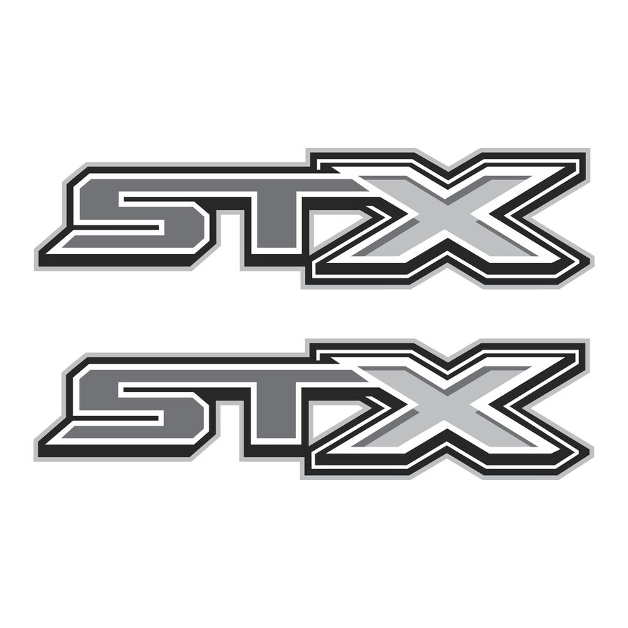 STX Decals for Ford F-150 2017–2020 · Gray · Premium · Product photo
